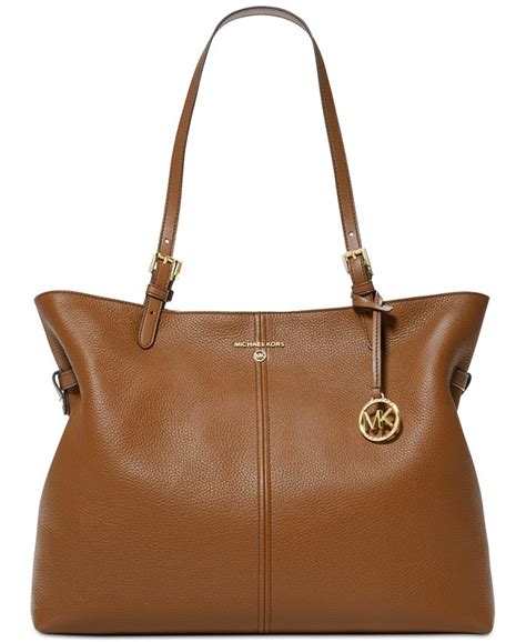 lenox large leather tote michael kors|lenox leather handbags.